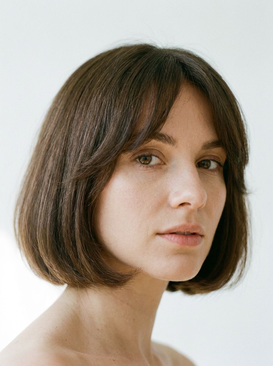 Bubble Bob mit Curtain Bangs - Bubble Bob